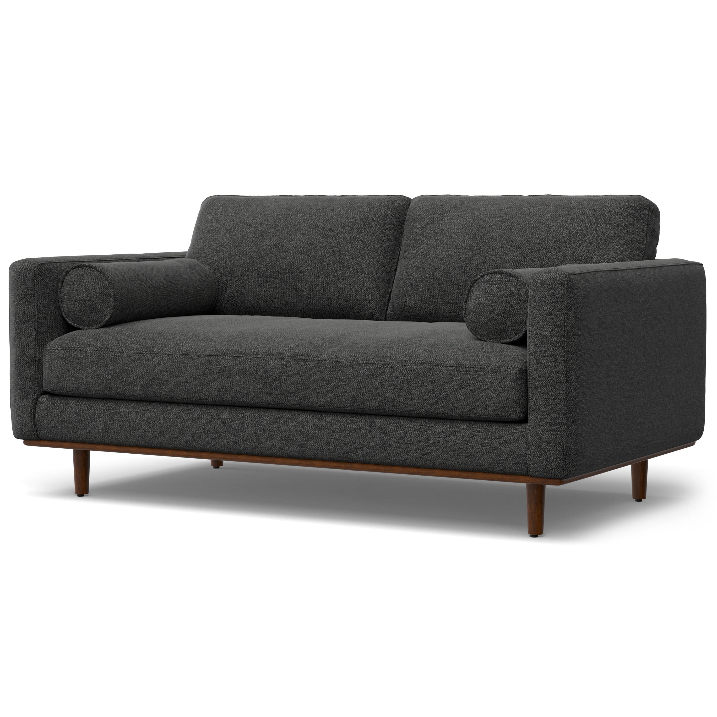 Couch Morrison - Upholstered Sofa - Dark Brown - Bonton