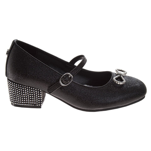 Badgley Mischka Girls' Toddler Heels Classy Dress Shoes