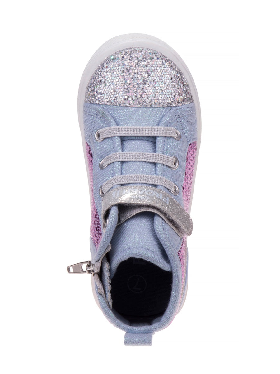  Josmo Disney Frozen Anna and Elsa Canvas Sneakers. (Toddler/Little Kids) - 7 - Bonton