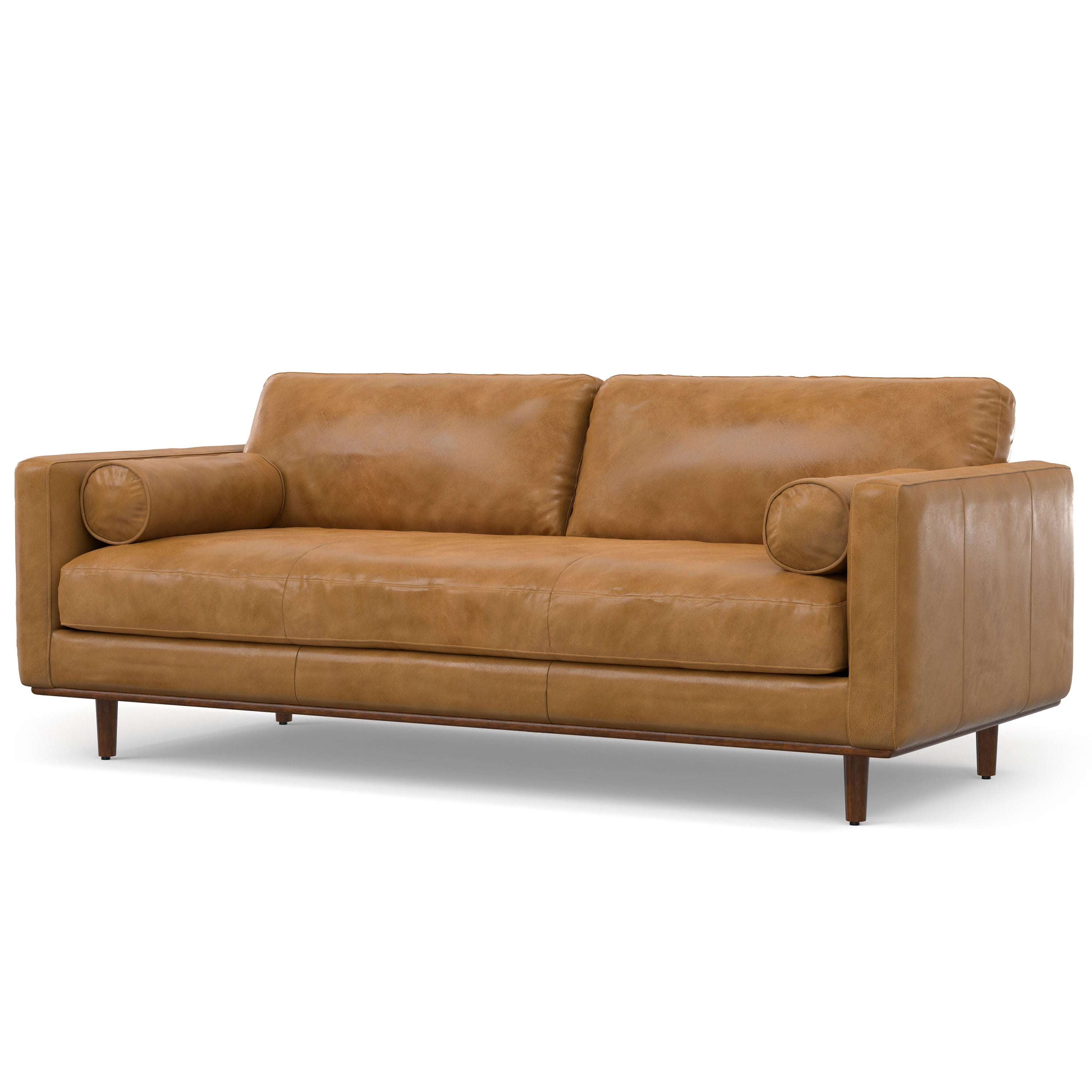  Couch Morrison - Upholstered Sofa - Dark Brown - Bonton