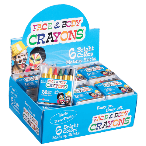 6 Color Face Paint - Full Case of 36 by Dress Up America
