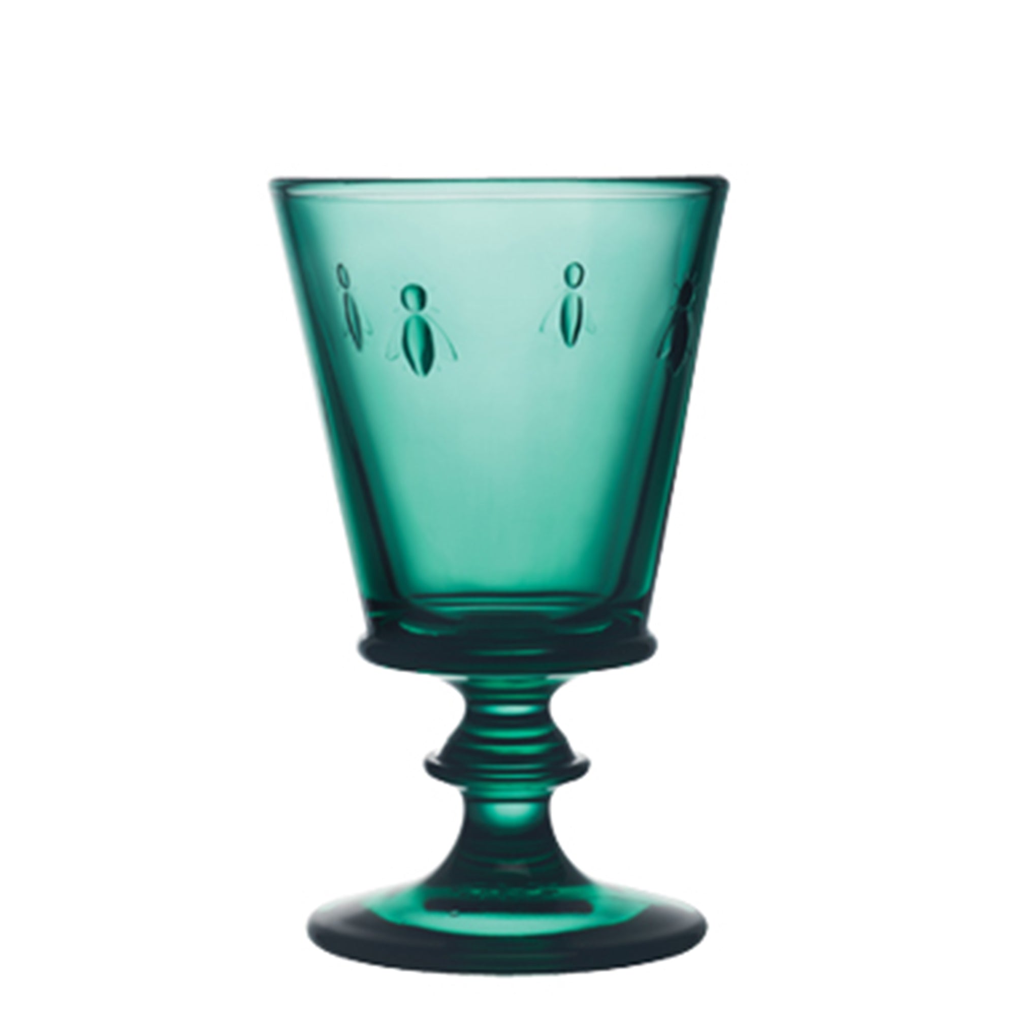  La Rochere Bee Wine Glass Emerald Set-6 - Default Title - Bonton