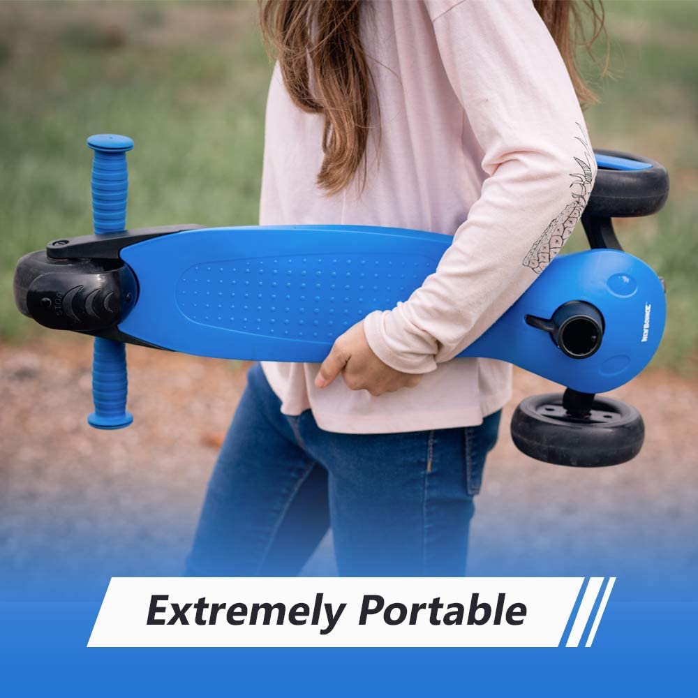  New Bounce GoScoot Scooter for Toddlers by New Bounce - Blue - Bonton