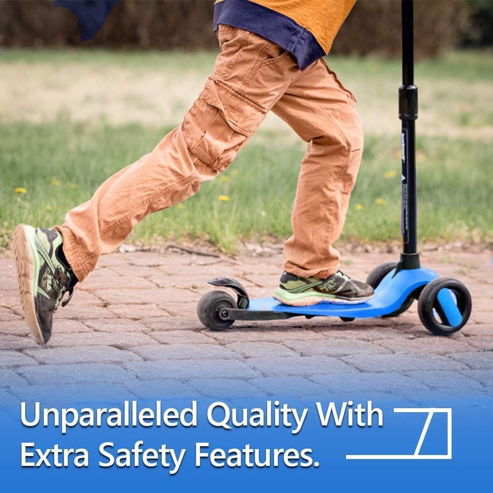  New Bounce GoScoot Scooter for Toddlers by New Bounce - Blue - Bonton