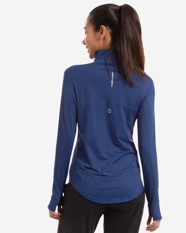 WOMEN'S RELAXED MOCK ZIP TOP (3002)