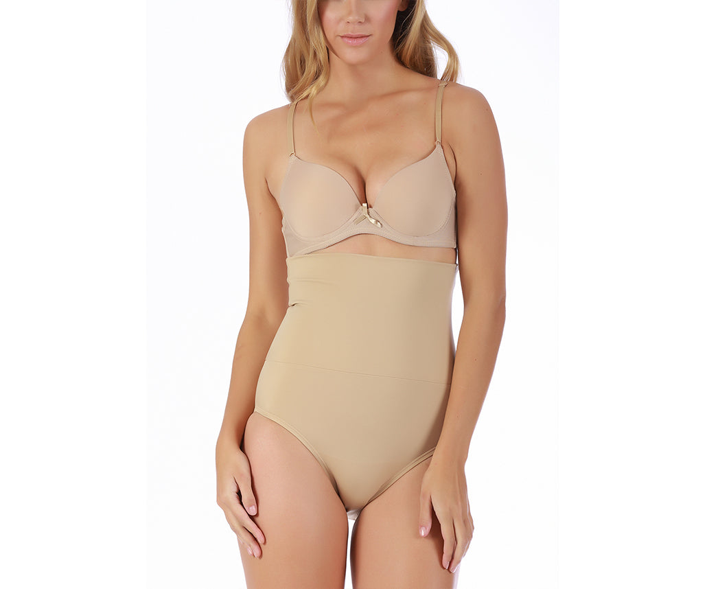  InstantFigure InstantFigure Shapewear Hi-Waist Double Control Slimming Panty WPY020 - Black - Bonton