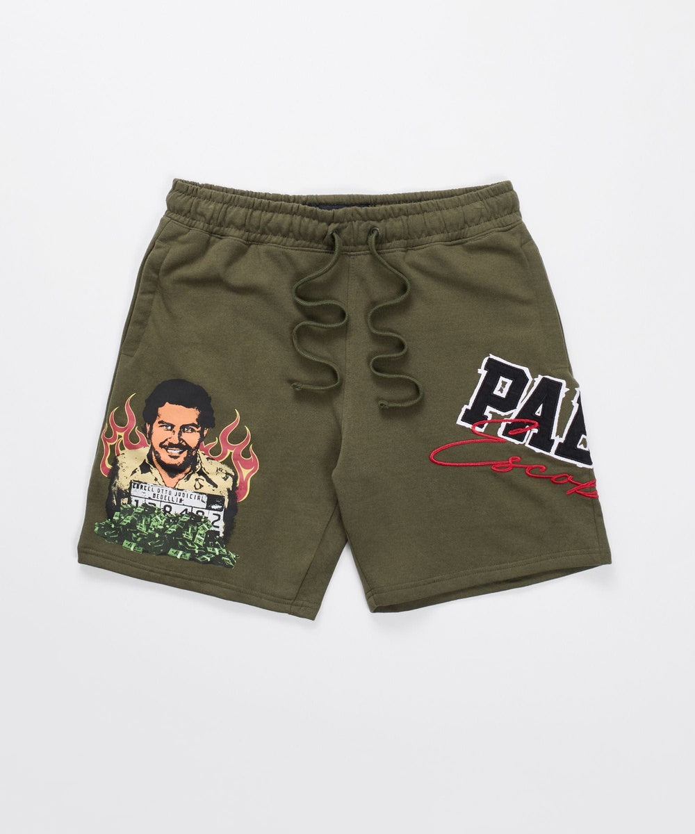  Reason Clothing Pablo Mugshot Short - BLACK - Bonton