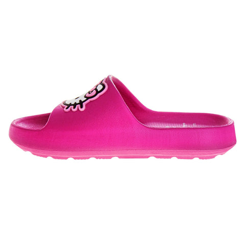 Josmo Sanrio Hello Kitty Girls Floral Slides Open Toe Sandals - Summer Beach Water Pool Shoes