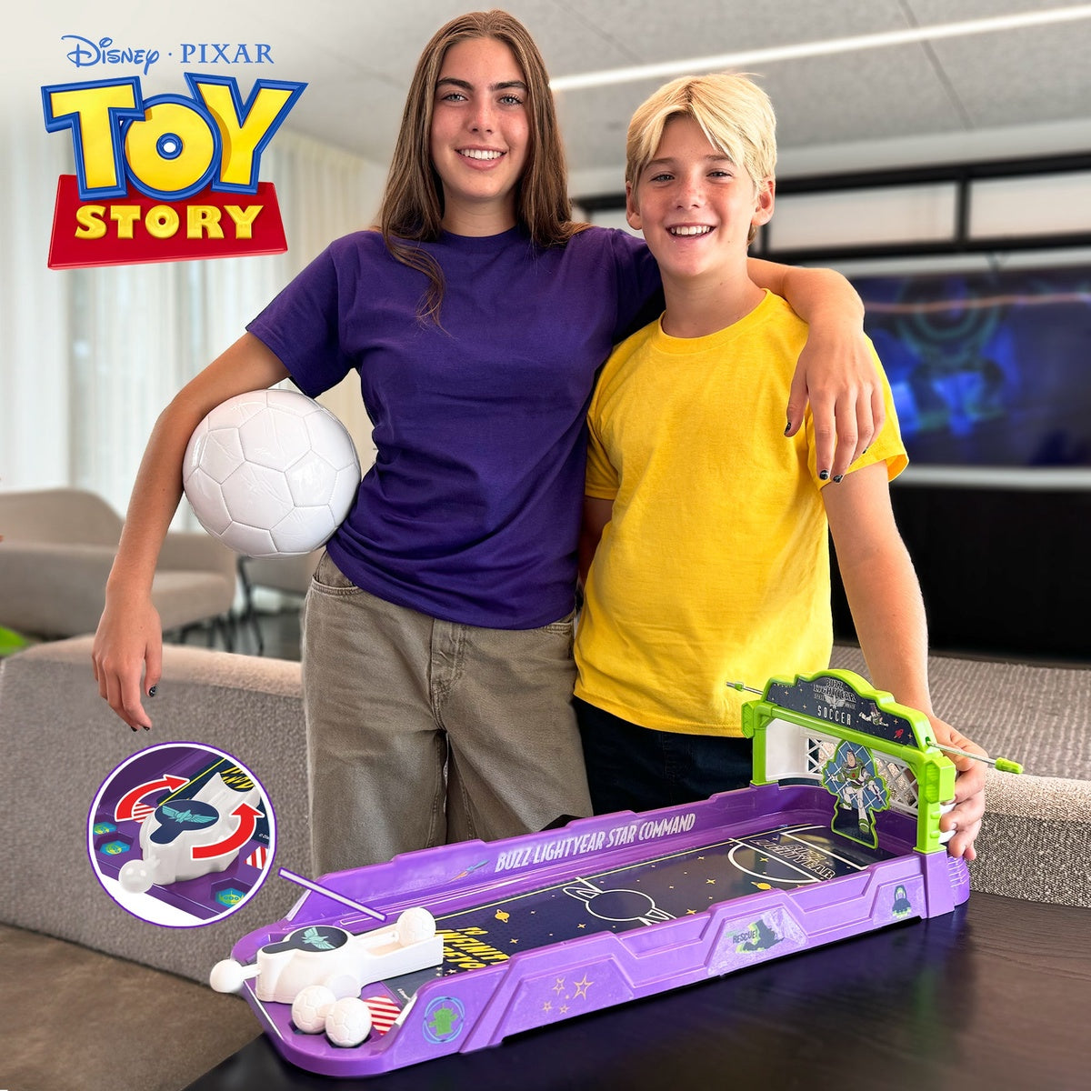  HobbyTron Buzz Lightyear Soccer Play Set - Default Title - Bonton