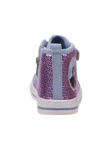 Disney Frozen Anna and Elsa Canvas Sneakers. (Toddler/Little Kids)