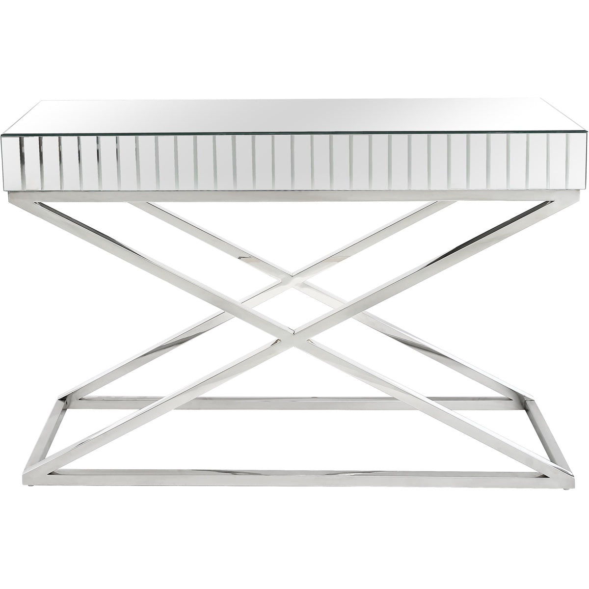  Camden Isle Kinney Wall Mirror and Console Table - Mirror - Bonton