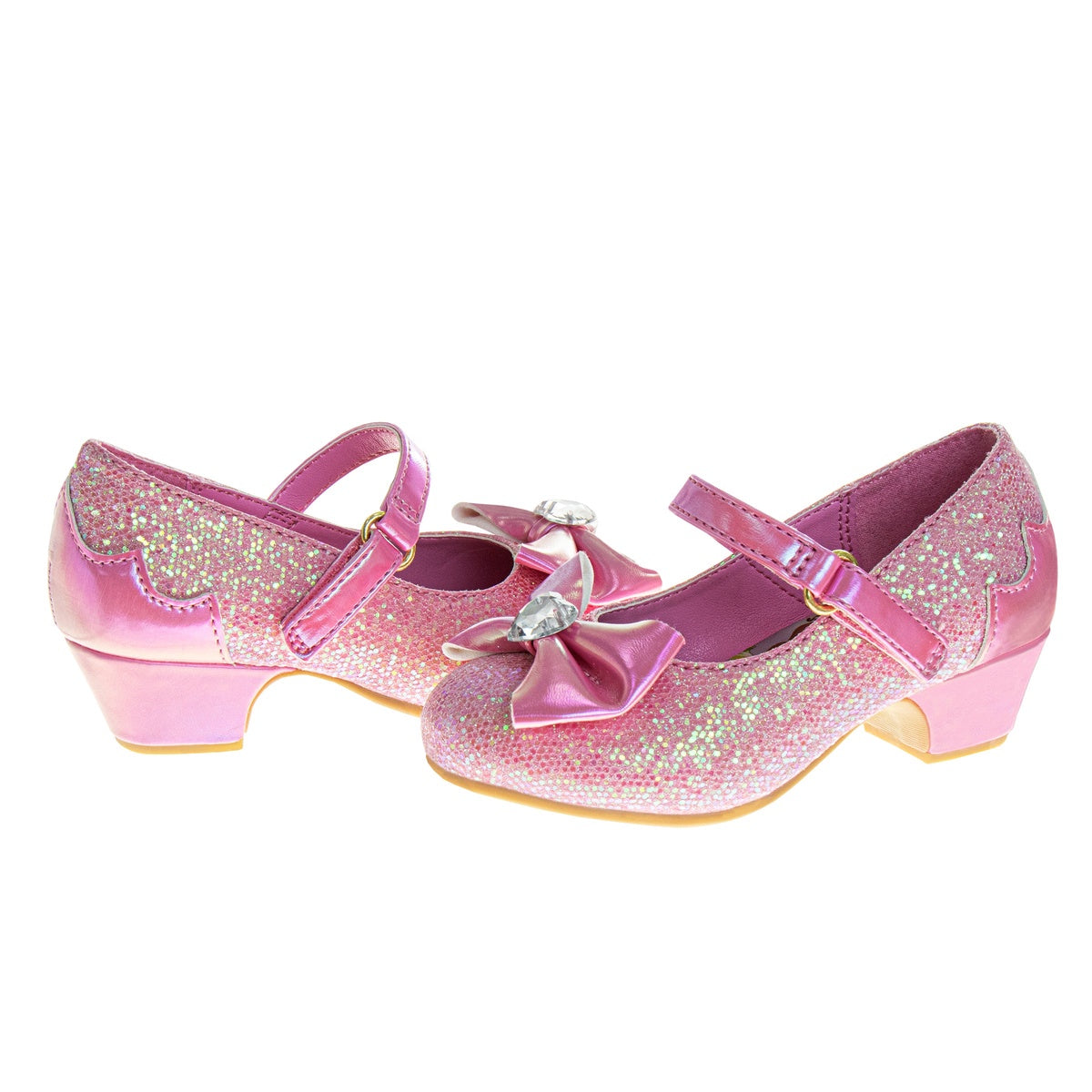  Josmo Disney Princess Girls' Low Heel Dress Shoes (Toddlers) - 7 - Bonton