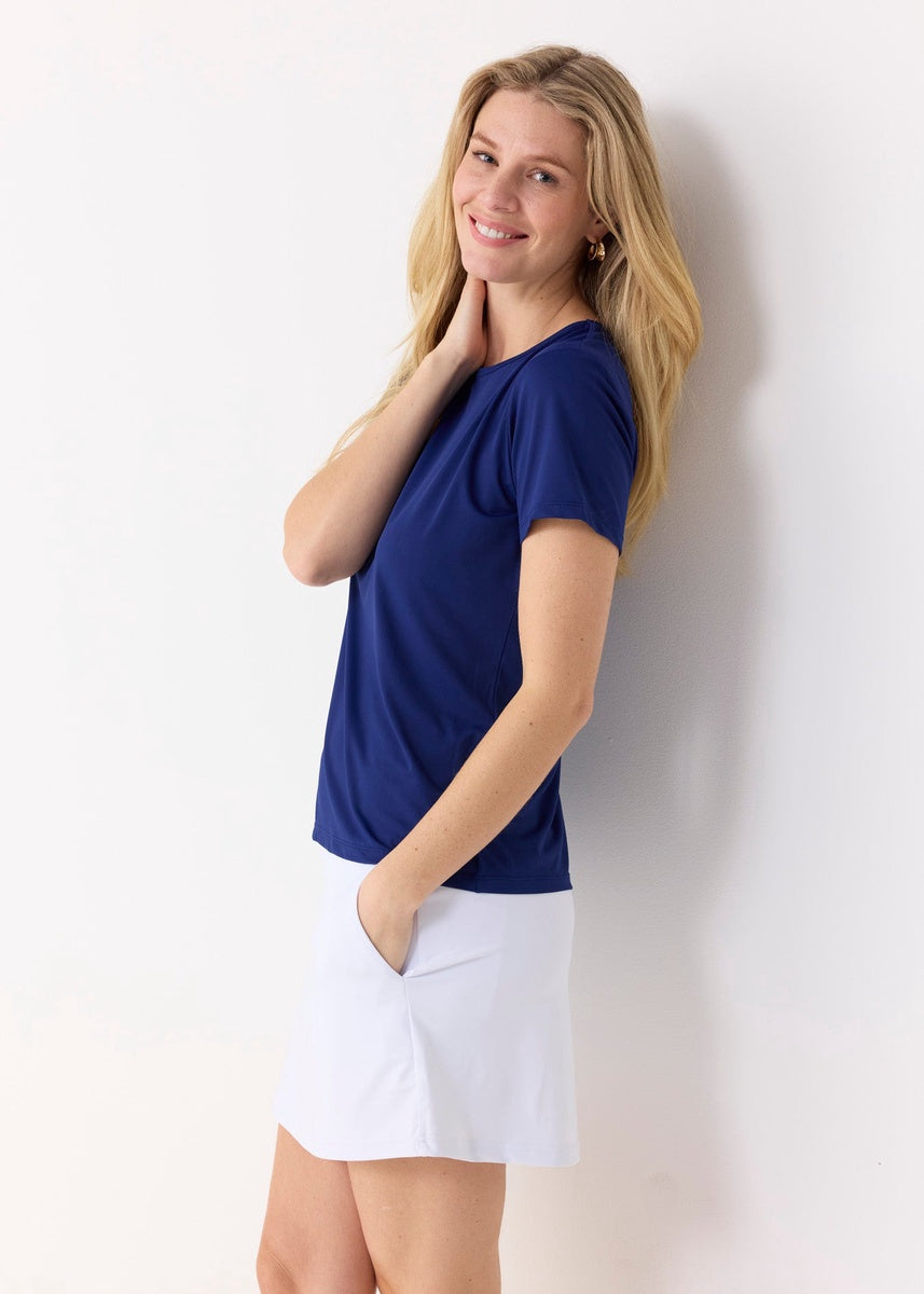  Cabana Life Navy Performance T-Shirt - XS - Bonton
