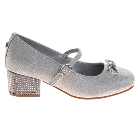 Badgley Mischka Girls' Toddler Heels Classy Dress Shoes