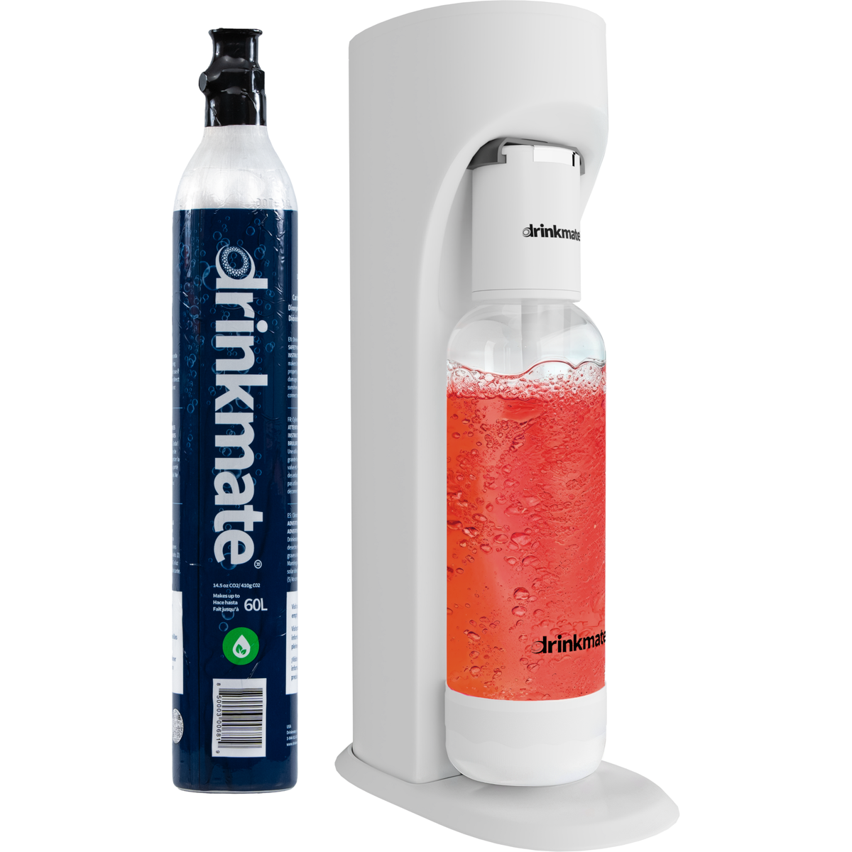  Drinkmate OmniFizz Sparkling Water and Soda Maker - Arctic Blue - Bonton