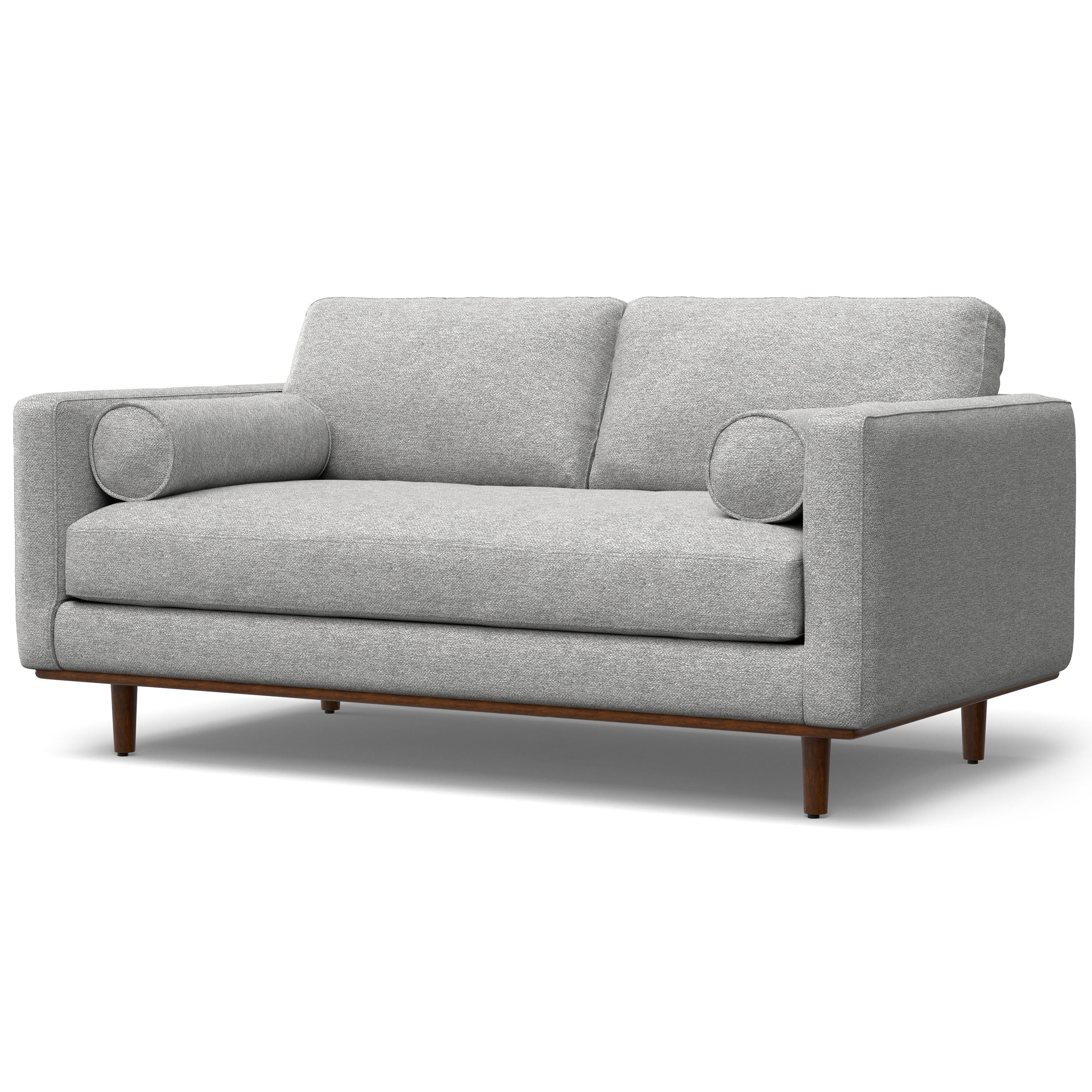  Couch Morrison - Upholstered Sofa - Dark Brown - Bonton