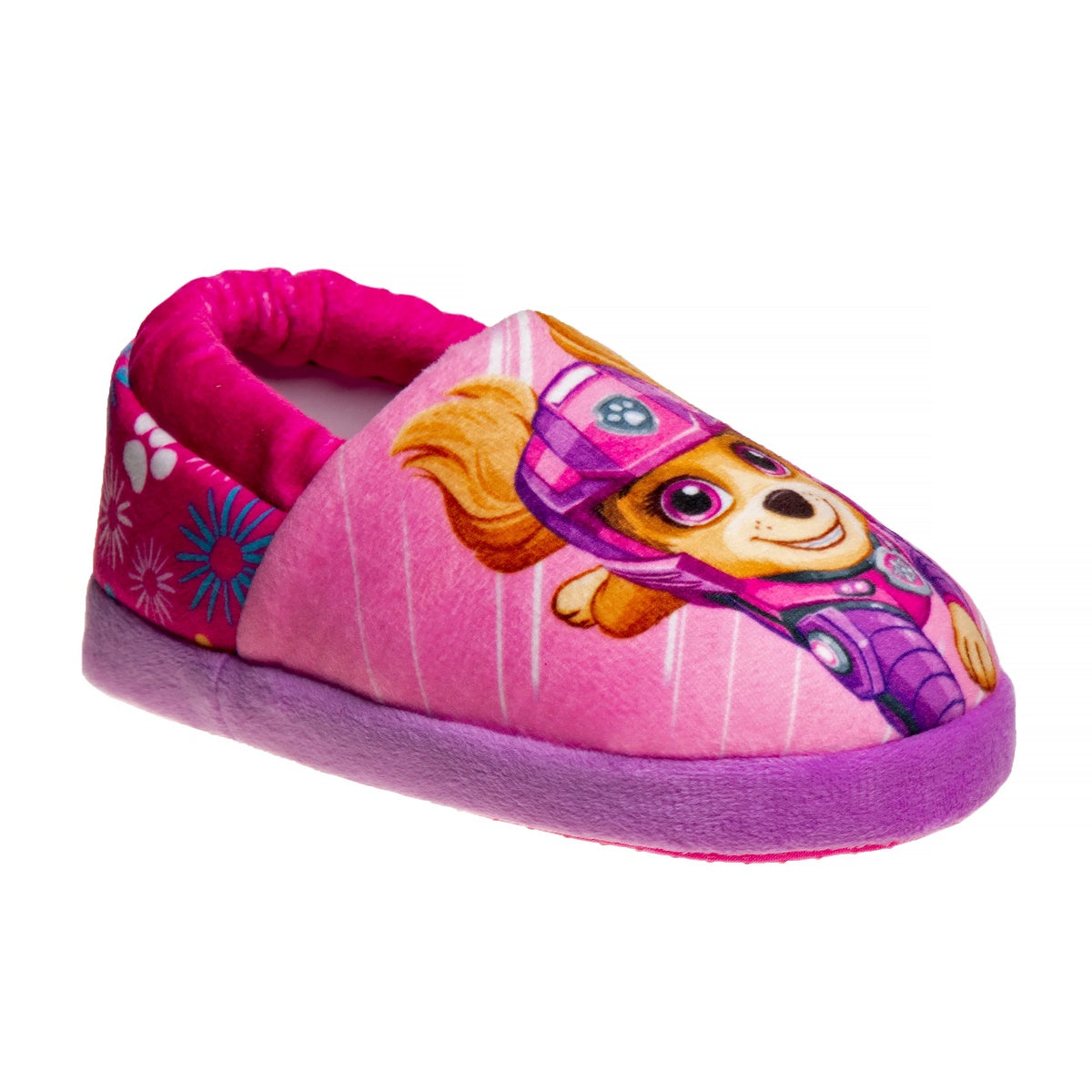  Josmo Nickelodeon Girls's' Paw Patrol Plush Fuzzy Skye and Liberty Slippers (Toddler) - 5-6 - Bonton
