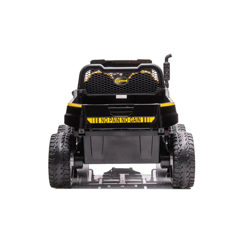 24V 6 Wheeler Freddo Tractor Trailer 2 Seater Ride-on With Dump Cart and Parental Remote