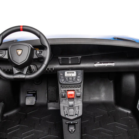 24V Lamborghini Aventador 2 Seater Ride on Car for Kids: Advanced Brushless Motor & Differential for High-Octane Fun
