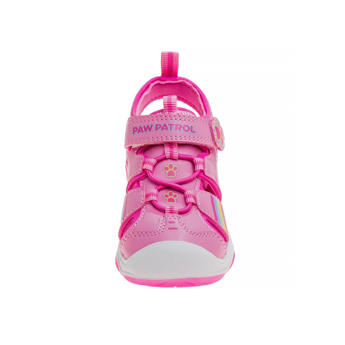  Josmo Paw Patrol Everest Skye Light Up Summer Girls Sandals - Hook&Loop Adjustable Strap Closed Toe Sandal Water Shoe - Pink (Sizes 6-12 Toddler) - 6 - Bonton