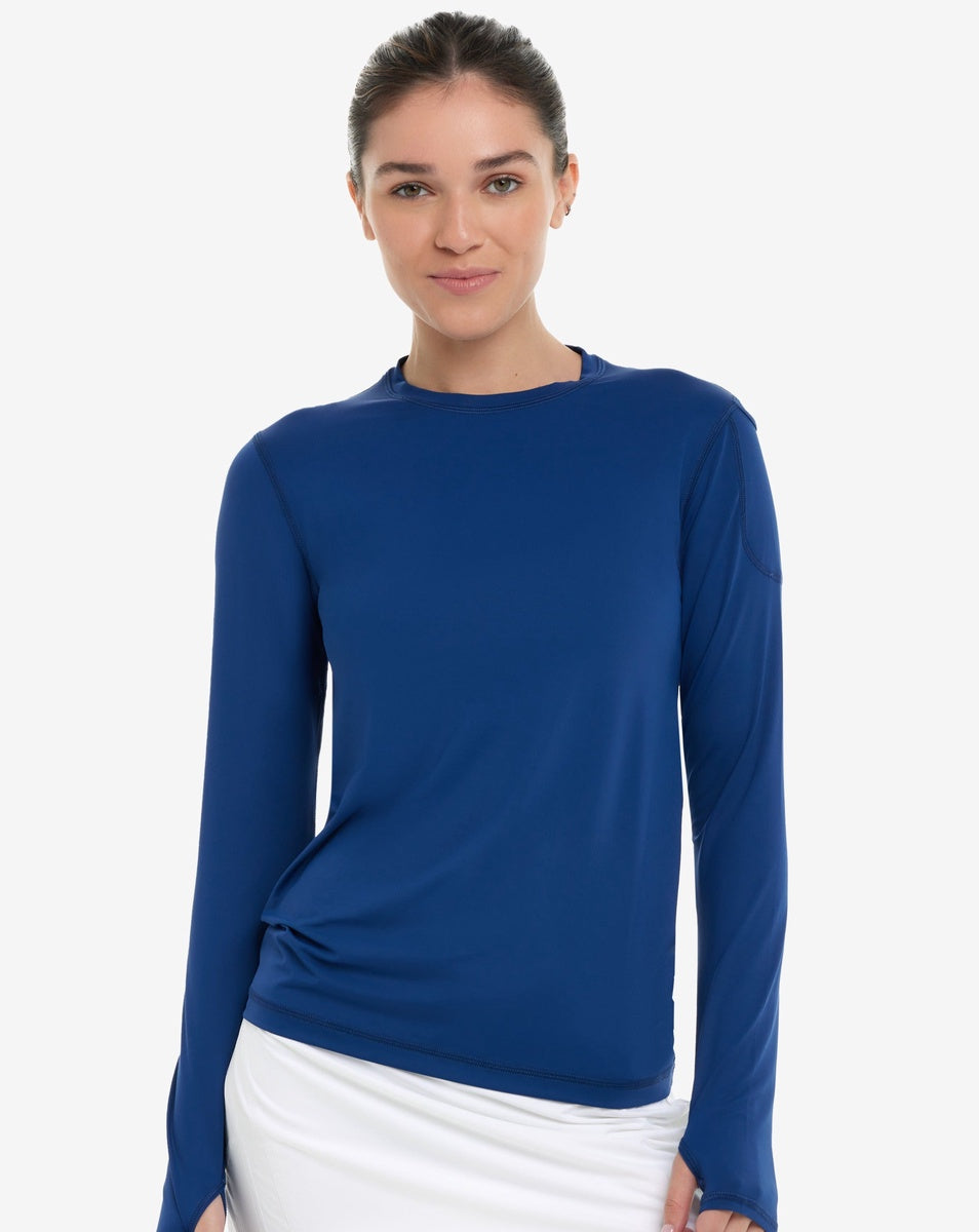  BloqUV WOMEN'S LONG SLEEVE 24/7 (2001) - Light Turquoise - Bonton