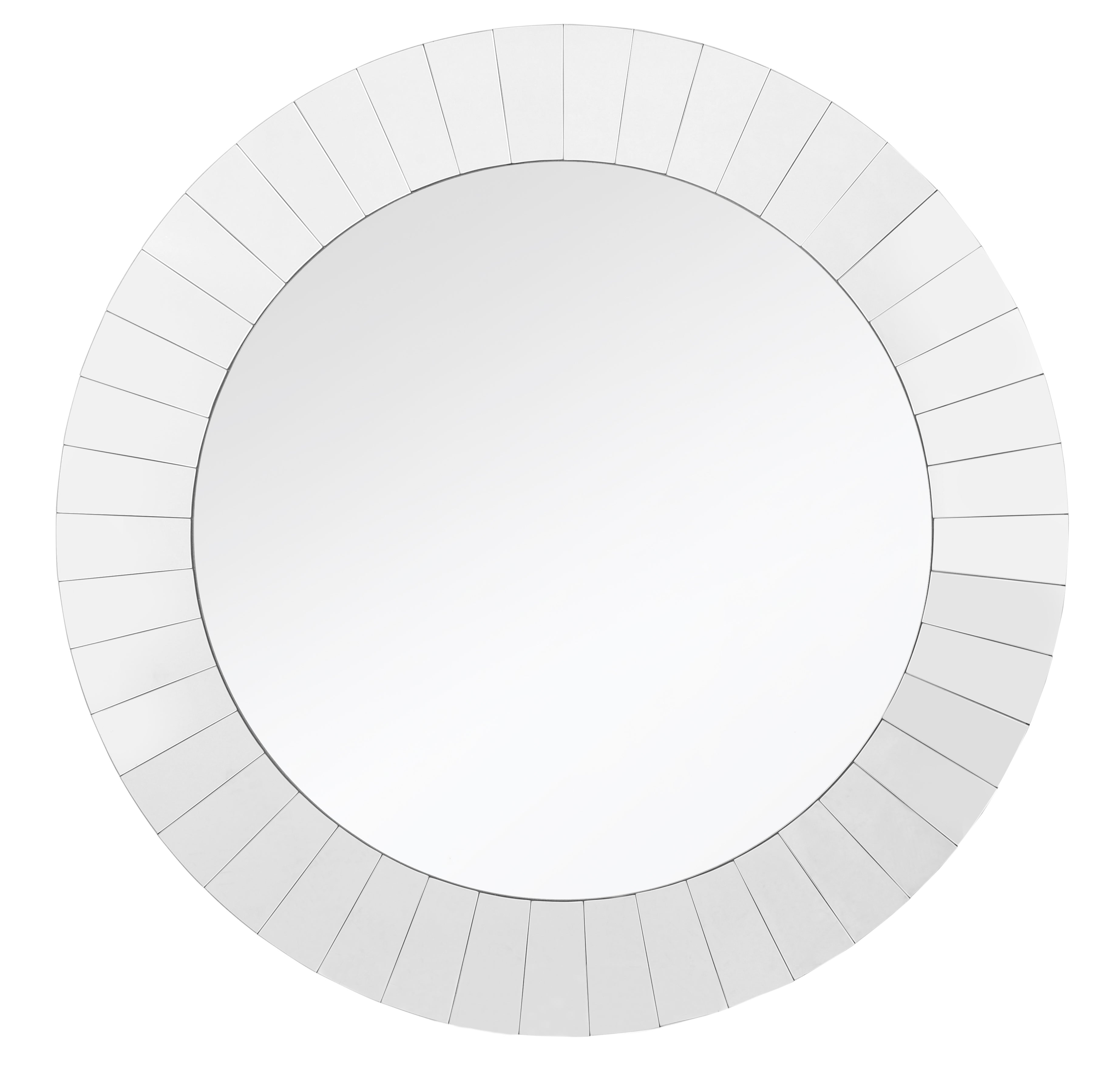  Camden Isle Daylight Round Accent Mirror - Default Title - Bonton