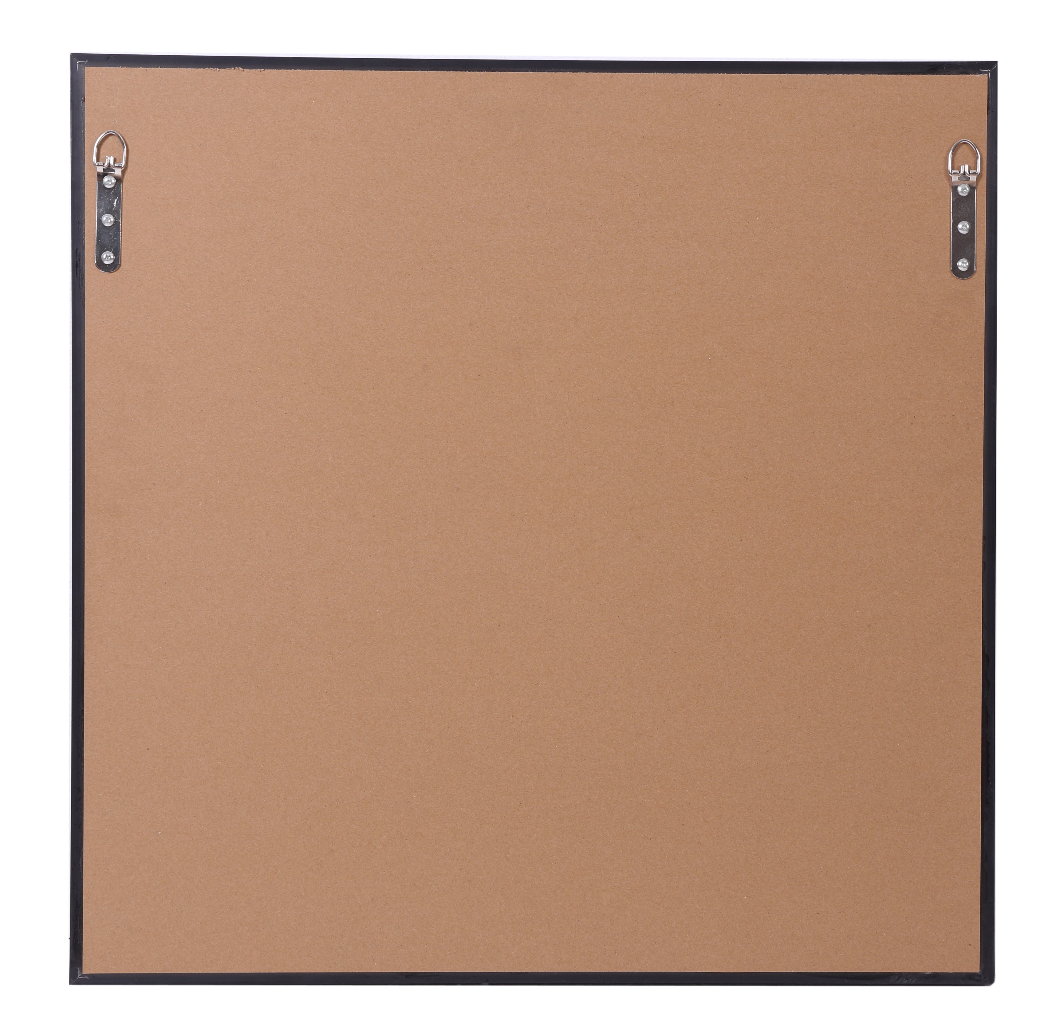  Camden Isle Bristol Square Classic Textured Frame Mirror - Default Title - Bonton