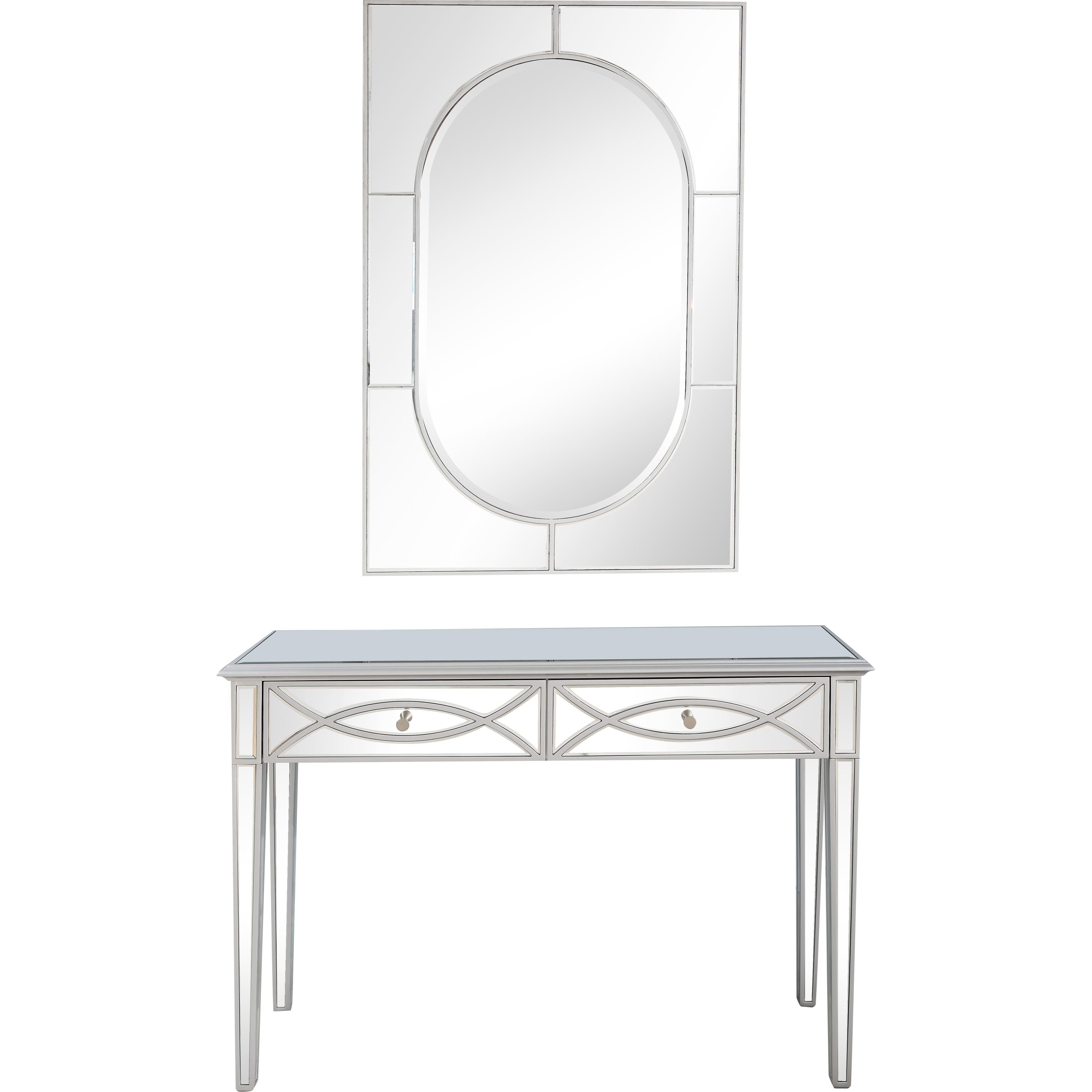  Camden Isle Helena Wall Mirror and Console - Mirror - Bonton