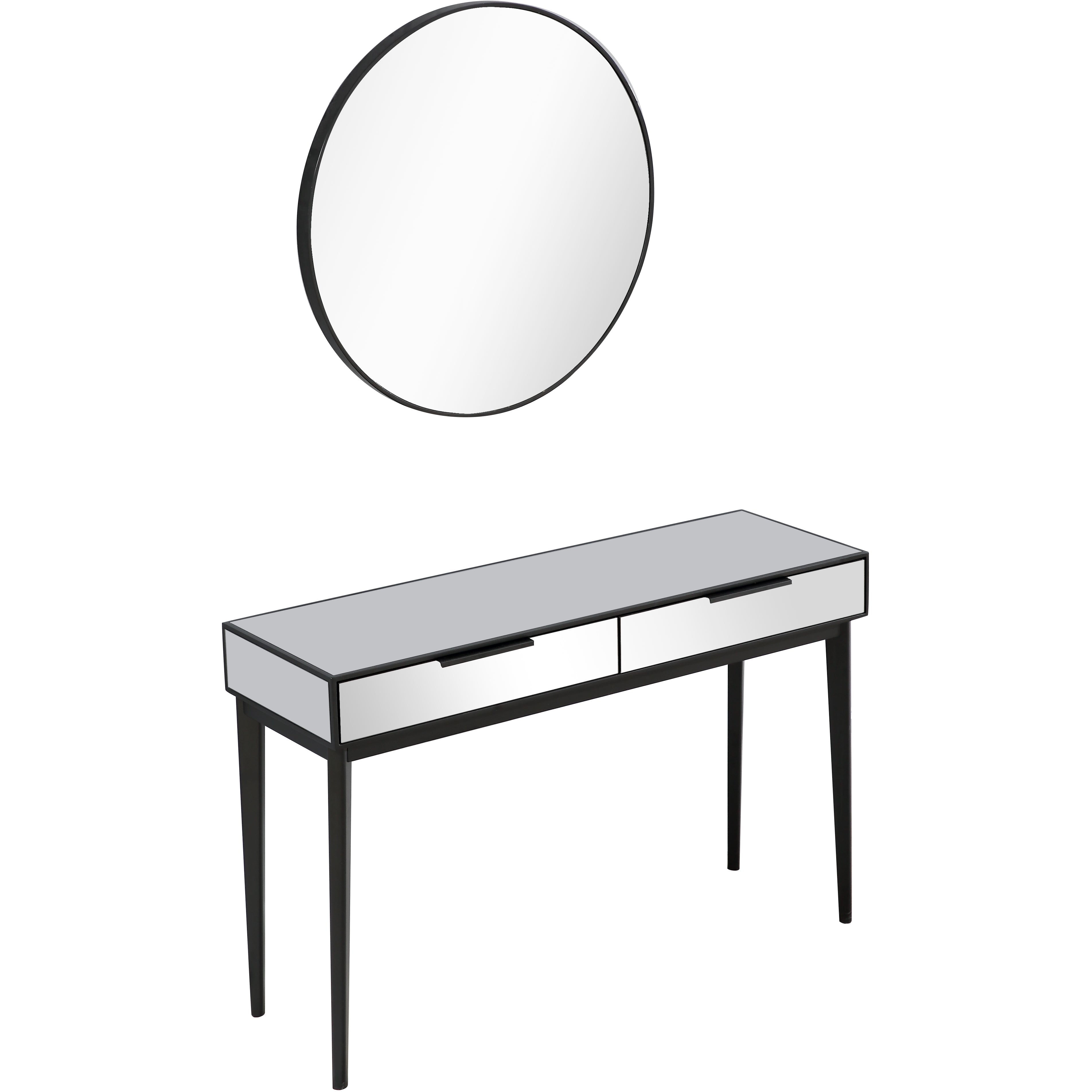  Camden Isle Renata Wall Mirror and Console - Mirror - Bonton