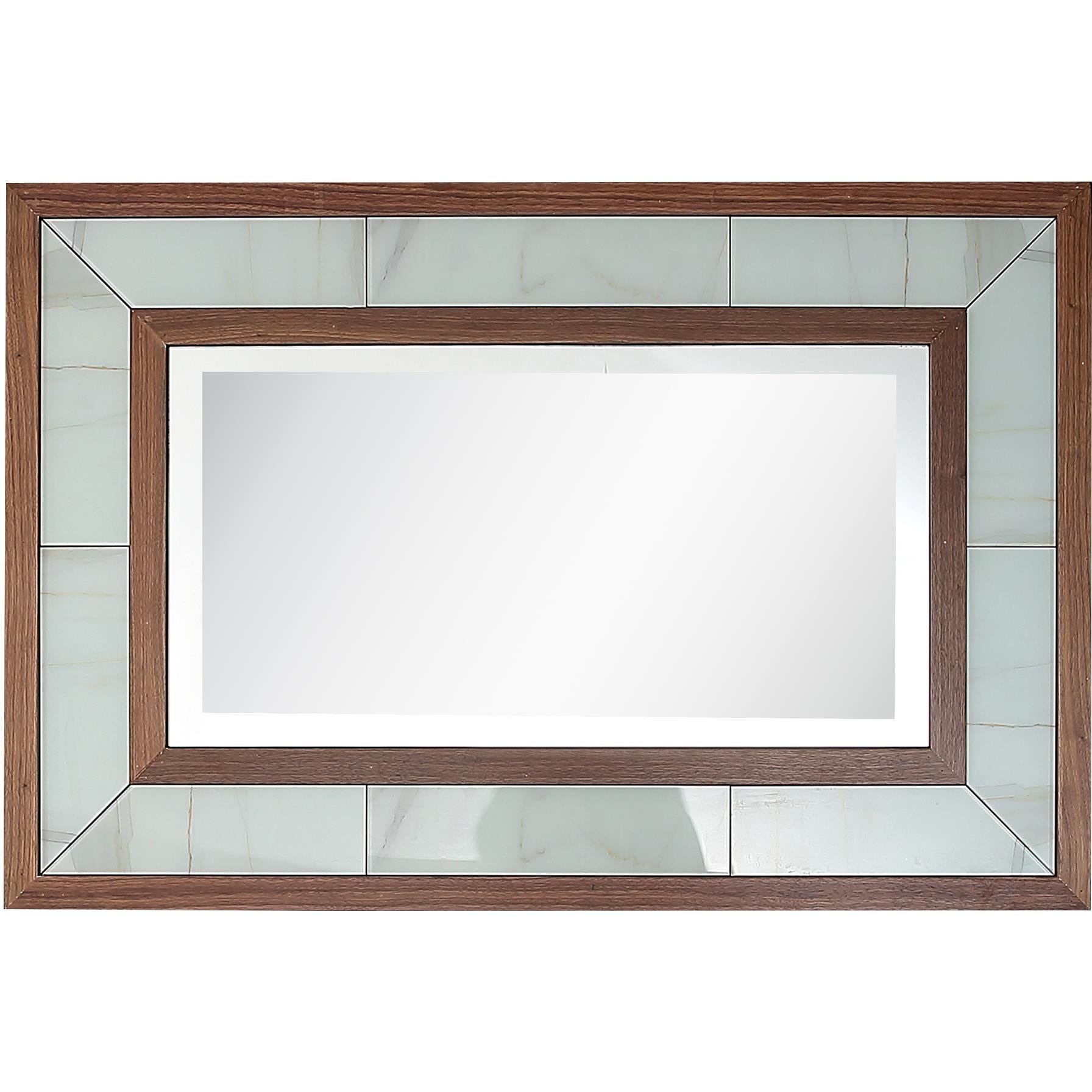  Camden Isle Riley Wall Mirror and Console Table - Mirror - Bonton