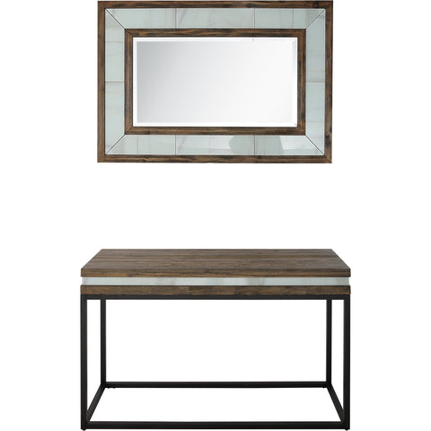 Bailey Wall Mirror and Console Table