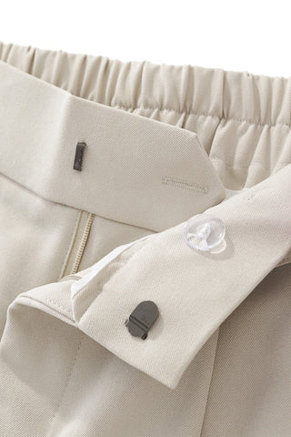 Kingsley Side-Tab Trousers TAUPE