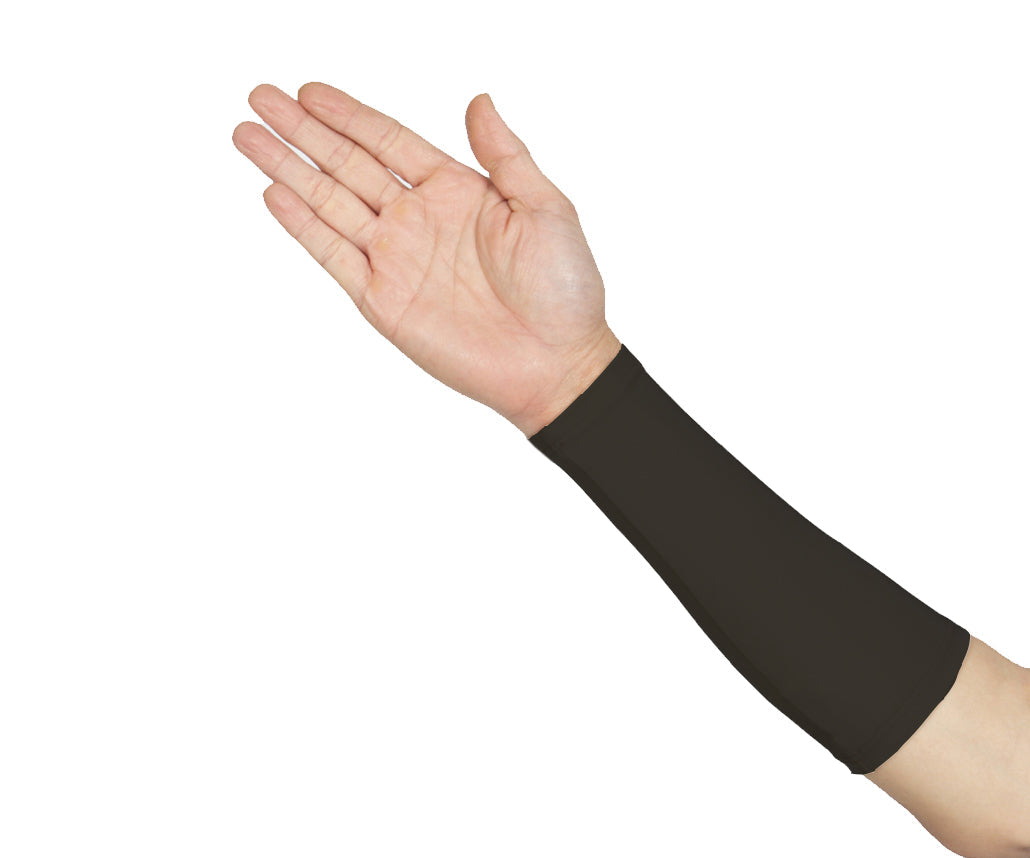  InstantFigure InstantFigure Unisex High Compression Elbow Forearm Sleeve AS60031 - Black - Bonton