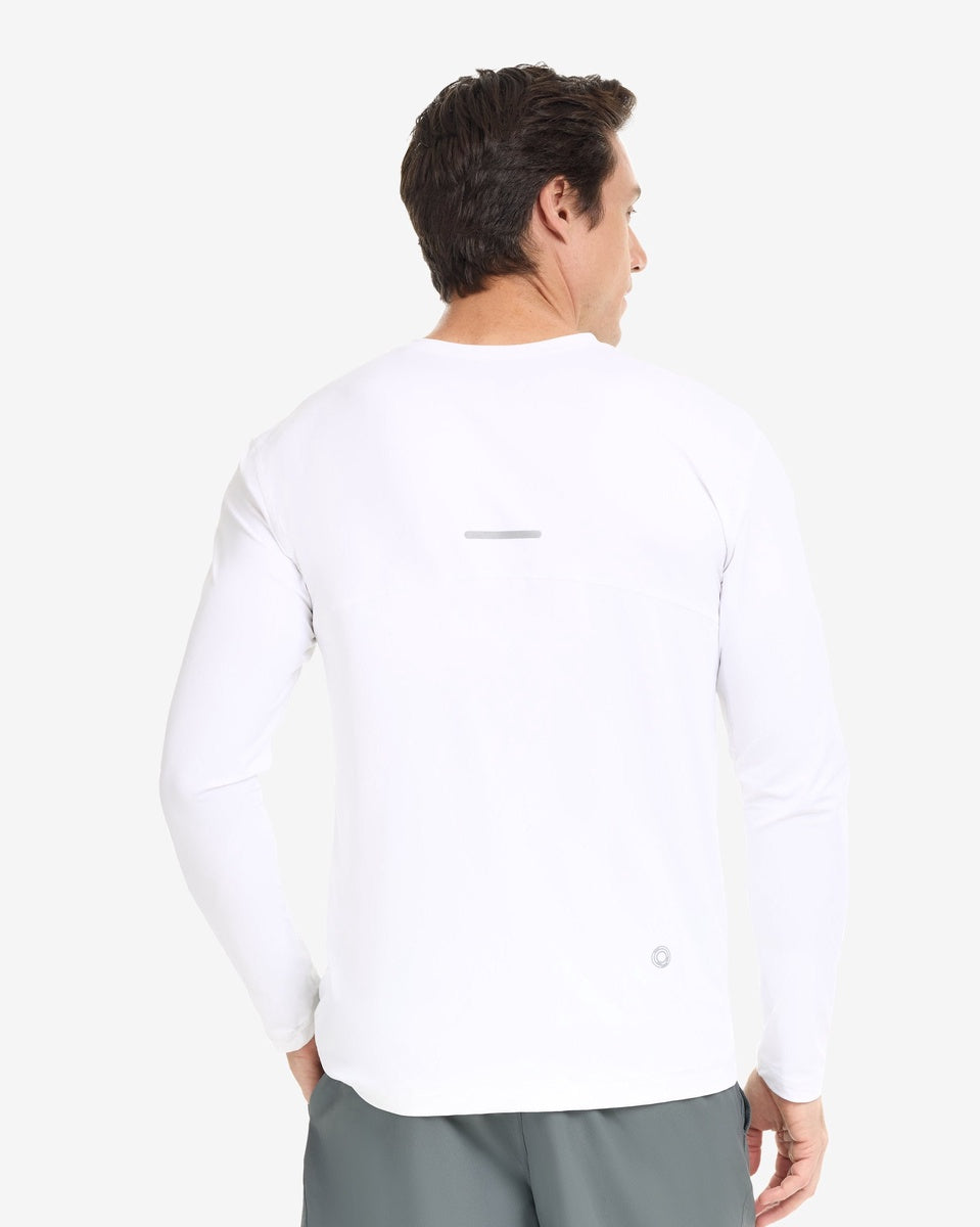  BloqUV MEN'S PERFORMANCE V-NECK (12003) - Black - Bonton