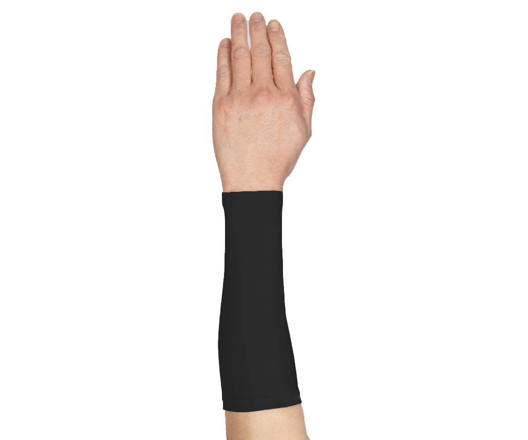  InstantFigure InstantFigure Unisex High Compression Elbow Forearm Sleeve AS60031 - Black - Bonton