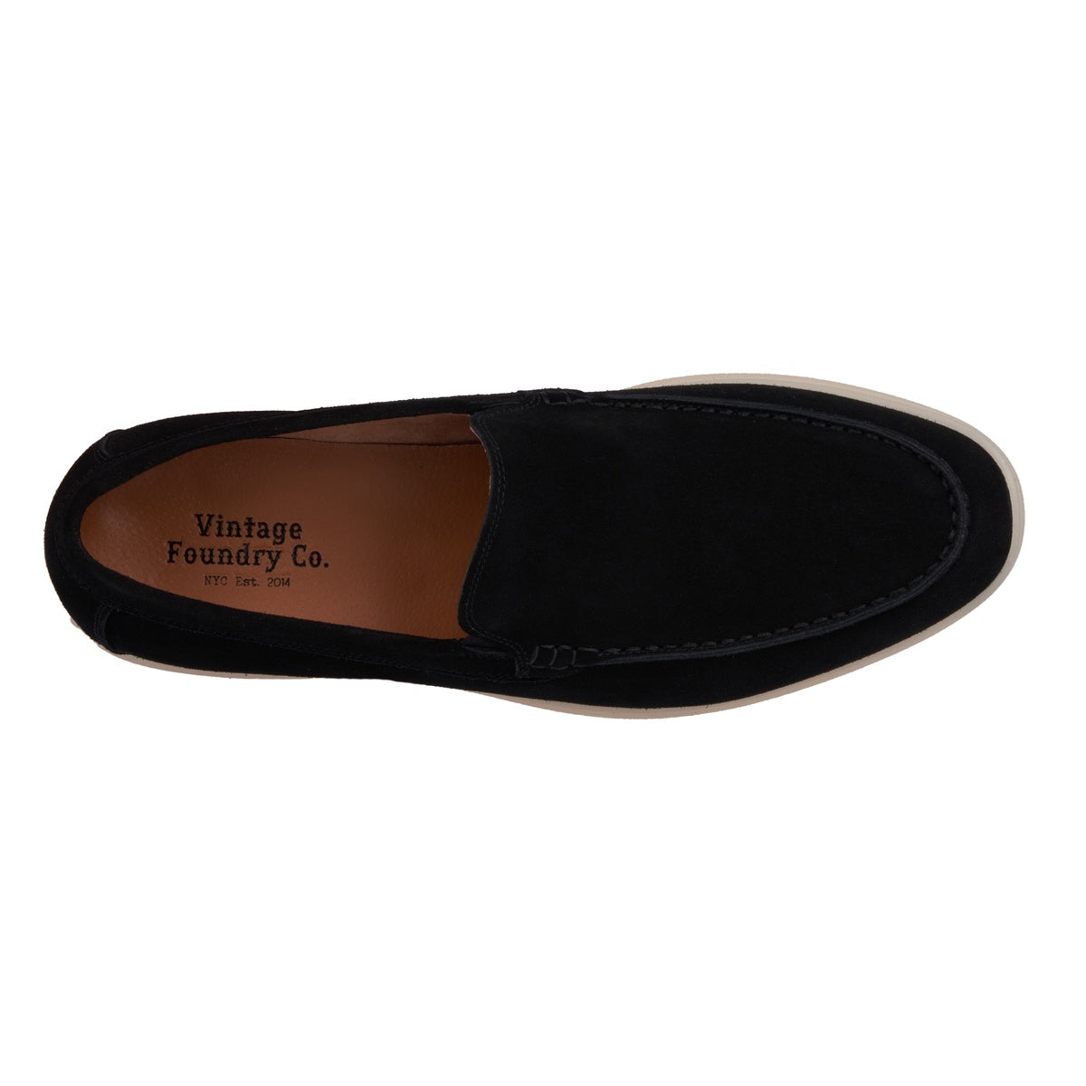  Vintage Foundry Co. Men's Ralph Loafer Casual Shoe - Dark Navy - Bonton