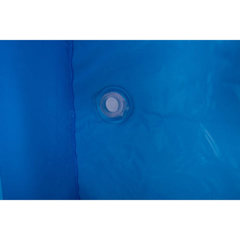 8.5' Blue and White Inflatable Rectangular Swimming Pool