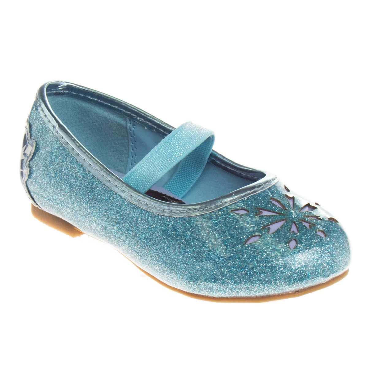 Josmo Disney Girls Frozen Mary Jane Flats - Dress Up Slip-on Shoes (Toddler) - 6 - Bonton