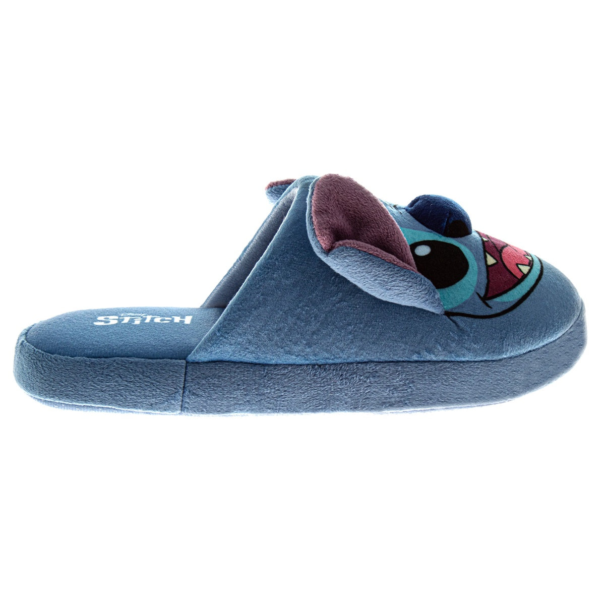  Josmo Disney Lilo and Stitch Slippers for Girls - Stitch Plush Warm Soft Aline Comfy Lightweight House Shoes - 6-May - Bonton