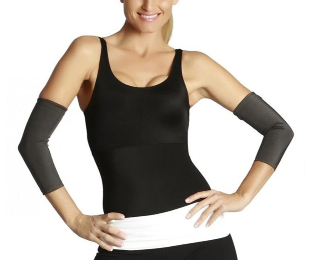  InstantFigure InstantFigure Unisex High Compression Elbow Forearm Sleeve AS60031 - Black - Bonton