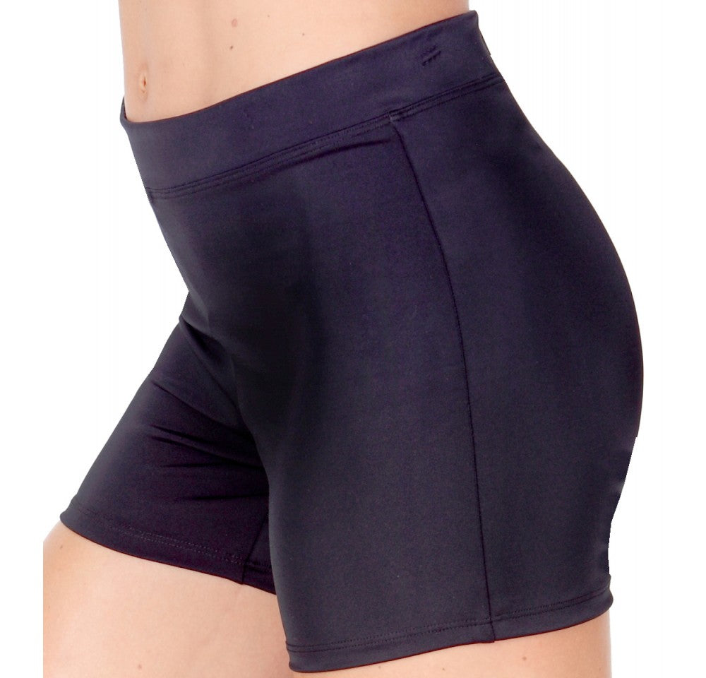 InstantFigure InstantFigure Activewear Compression Short Shorts AWS010 - Black - Bonton