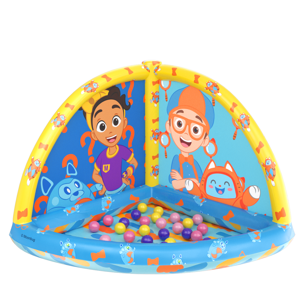  HobbyTron Blippi Inflatable Ball Pit - Default Title - Bonton
