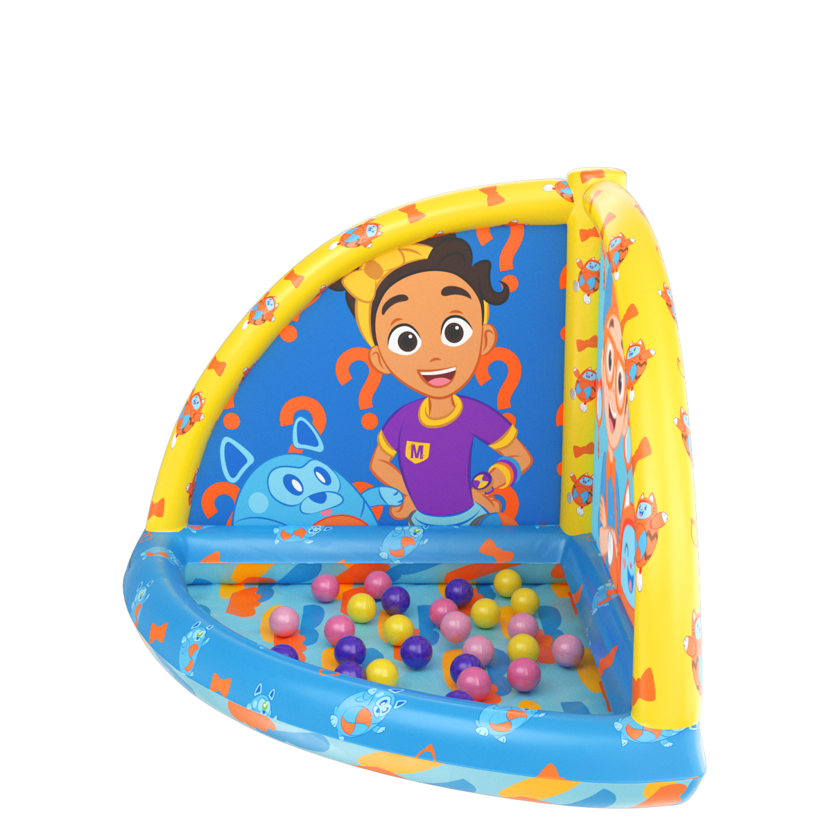  HobbyTron Blippi Inflatable Ball Pit - Default Title - Bonton