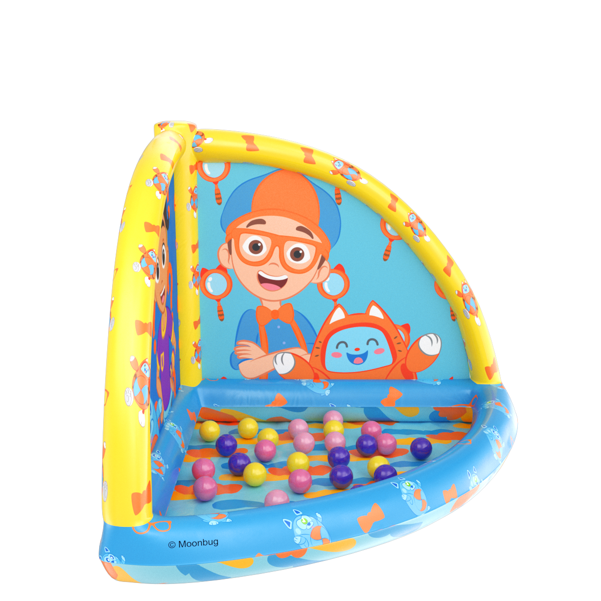  HobbyTron Blippi Inflatable Ball Pit - Default Title - Bonton