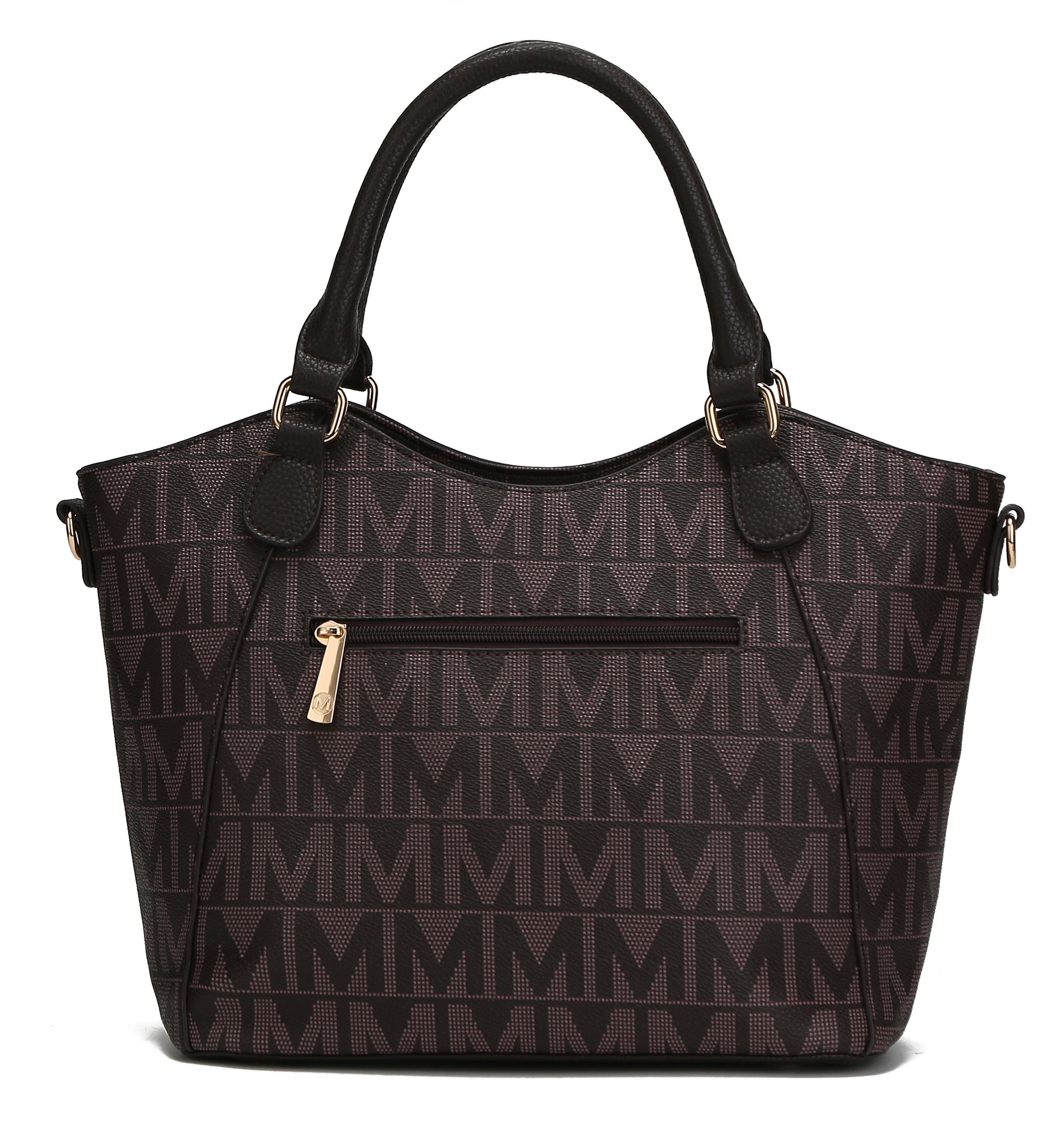  MKF Collection Fula Signature Shoulder Bag - Black - Bonton