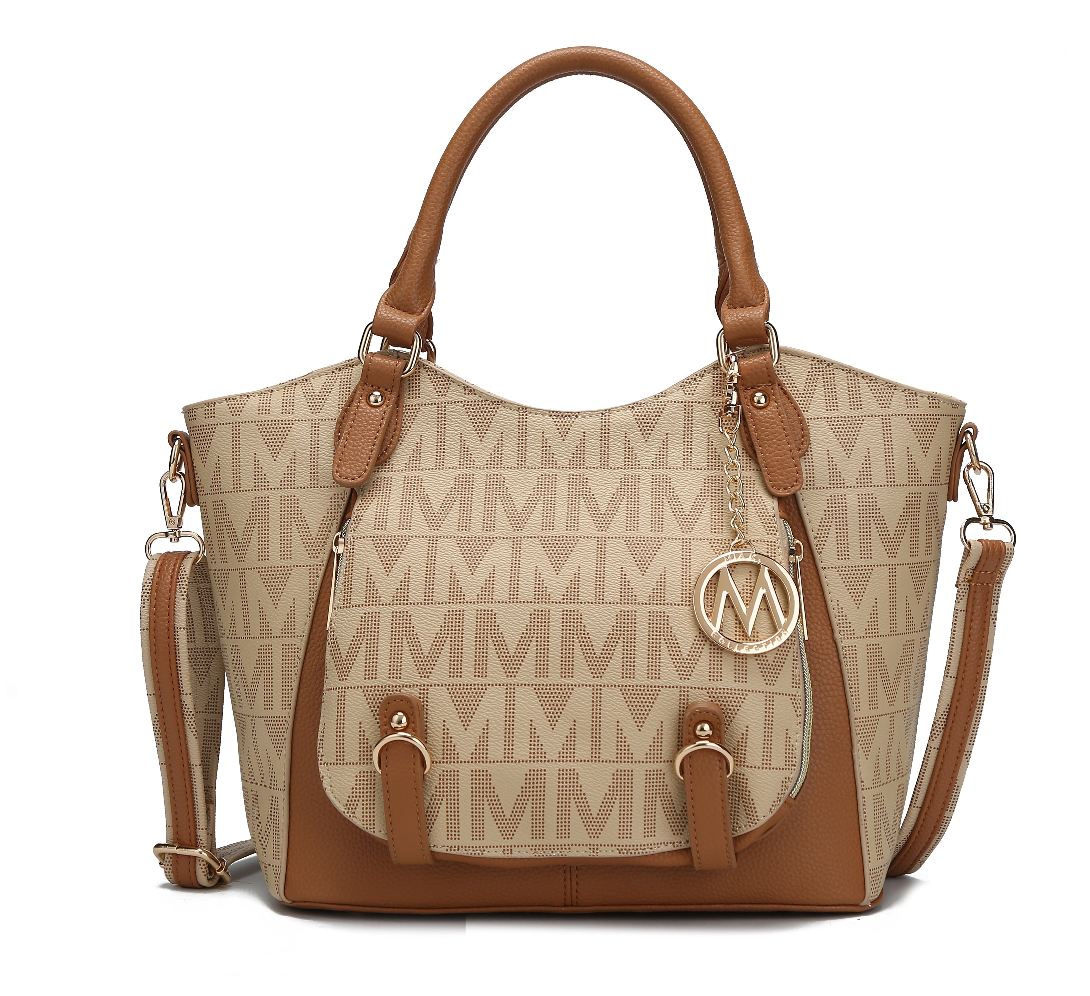  MKF Collection Fula Signature Shoulder Bag - Black - Bonton