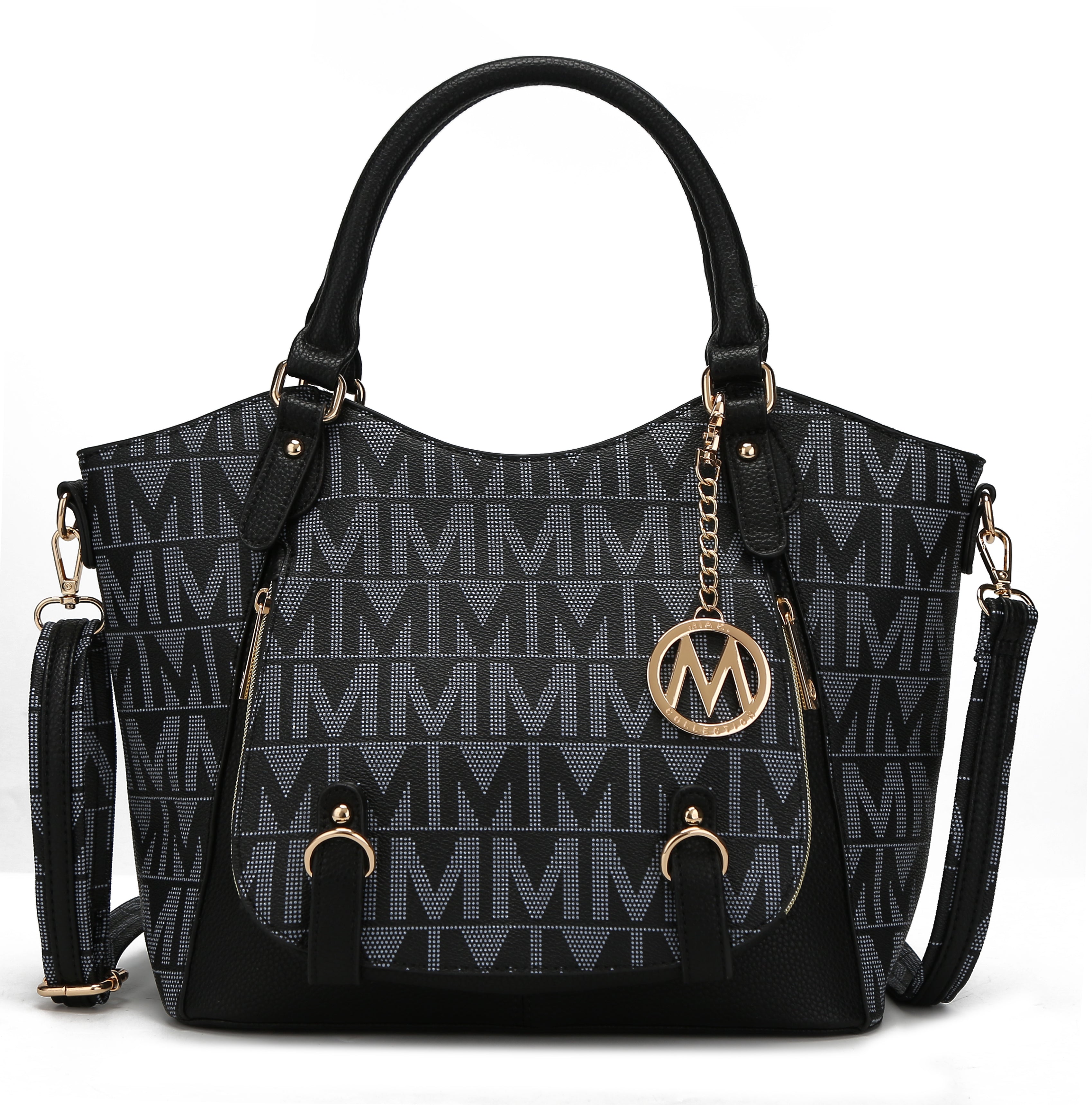  MKF Collection Fula Signature Shoulder Bag - Black - Bonton