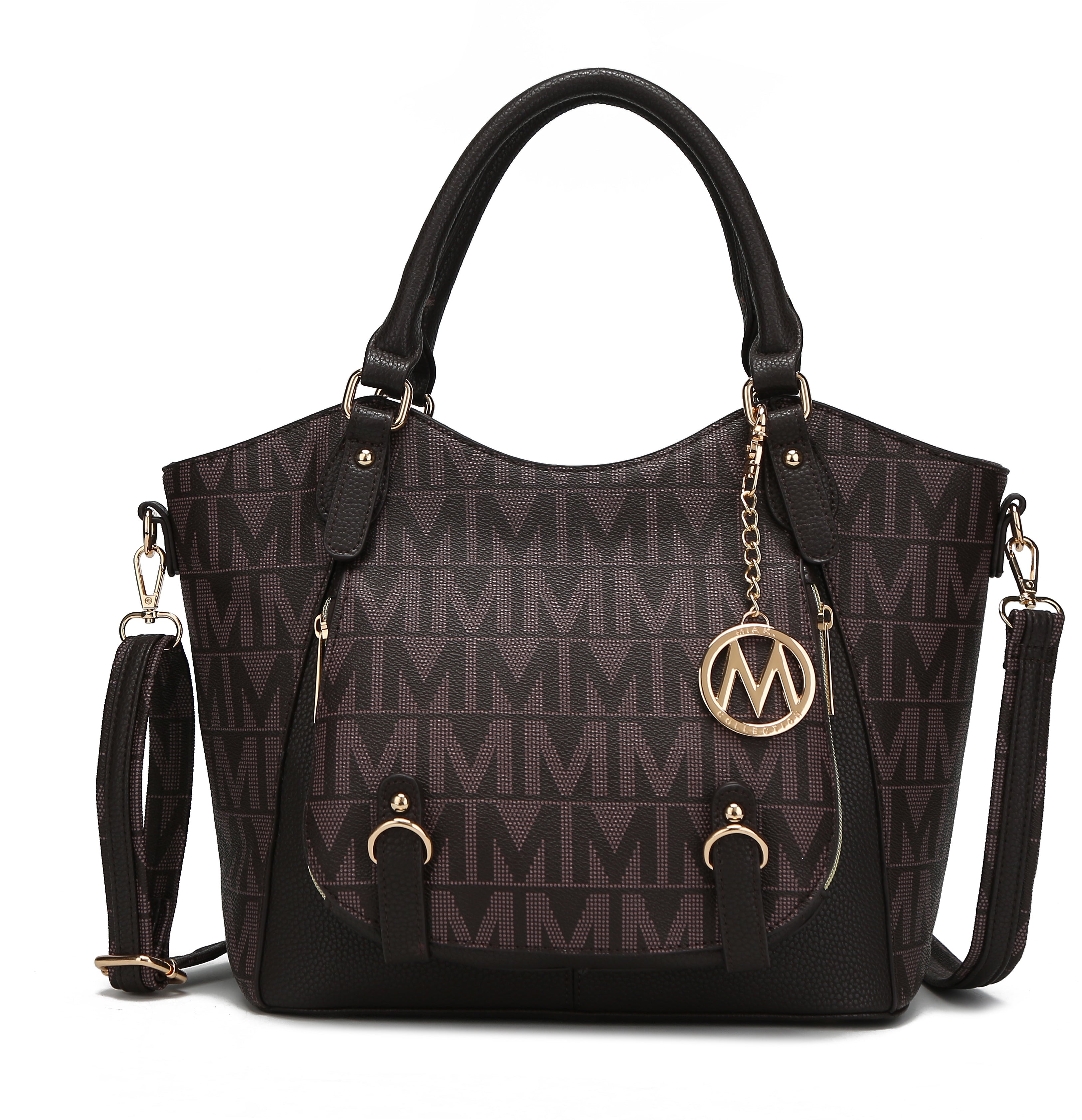  MKF Collection Fula Signature Shoulder Bag - Black - Bonton