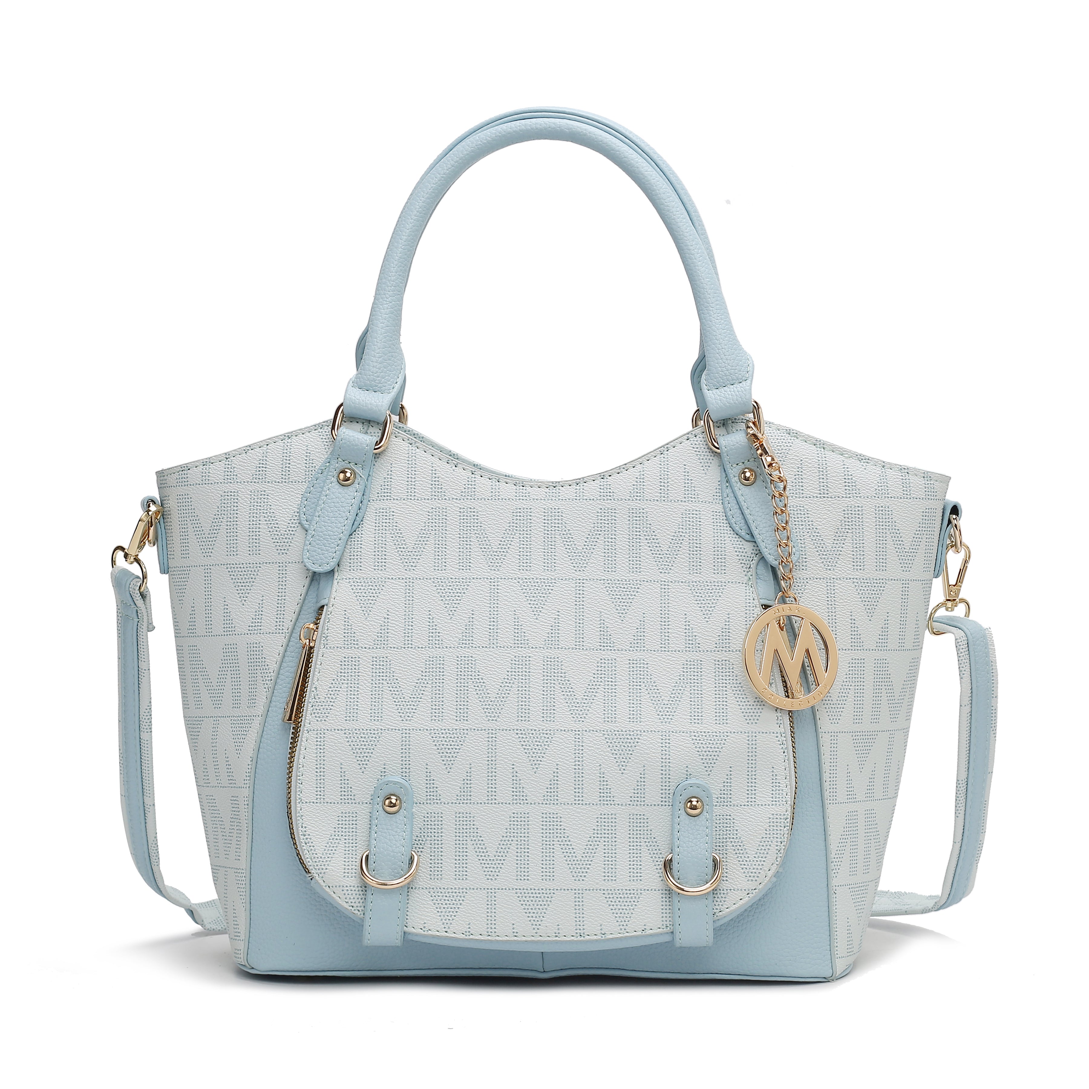  MKF Collection Fula Signature Shoulder Bag - Black - Bonton