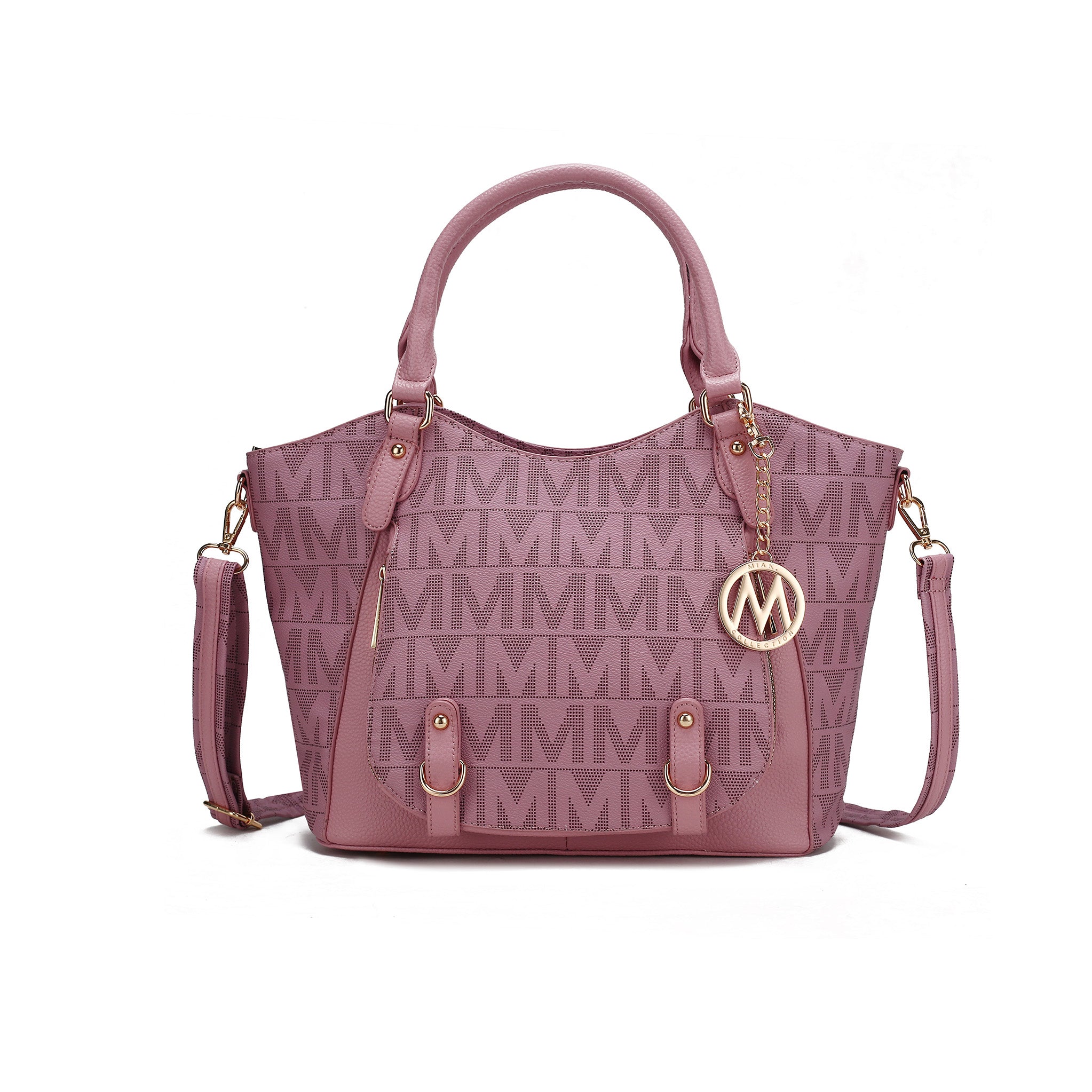  MKF Collection Fula Signature Shoulder Bag - Black - Bonton